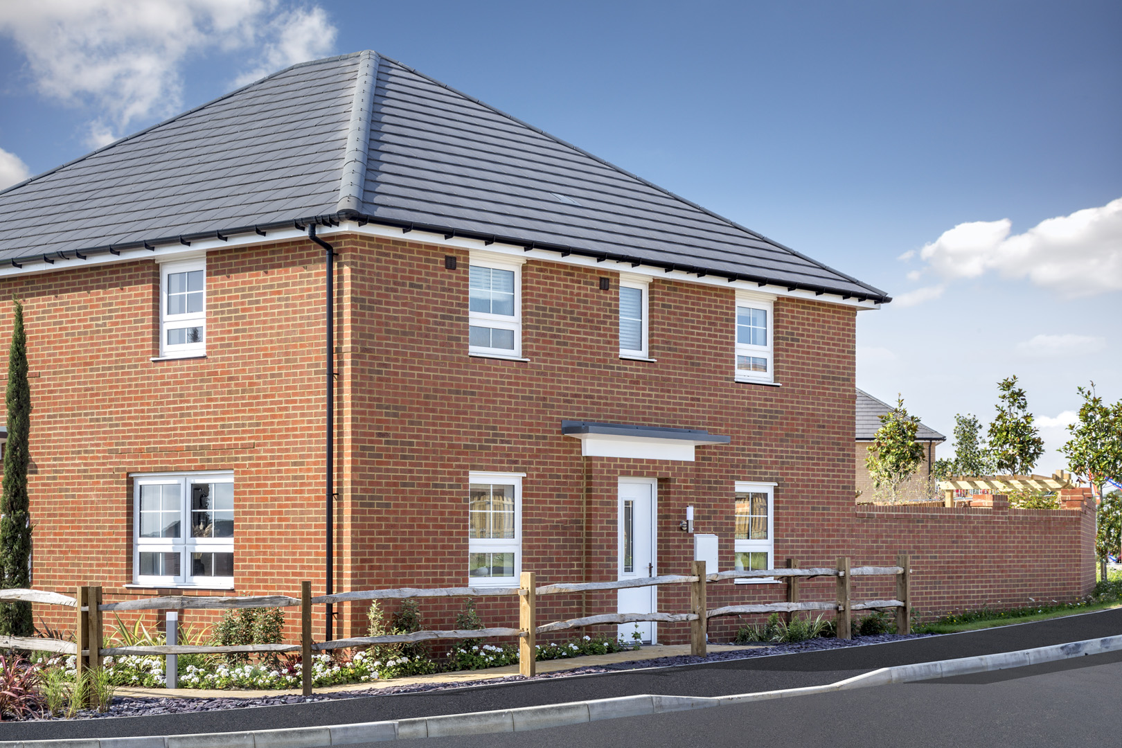 Moresby show home exterior